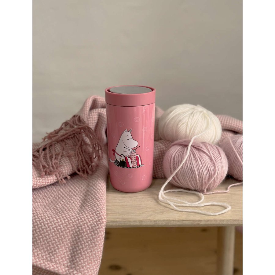 Stelton To Go Click Mumin Thermosbecher 200 ml, Moomin Knitting